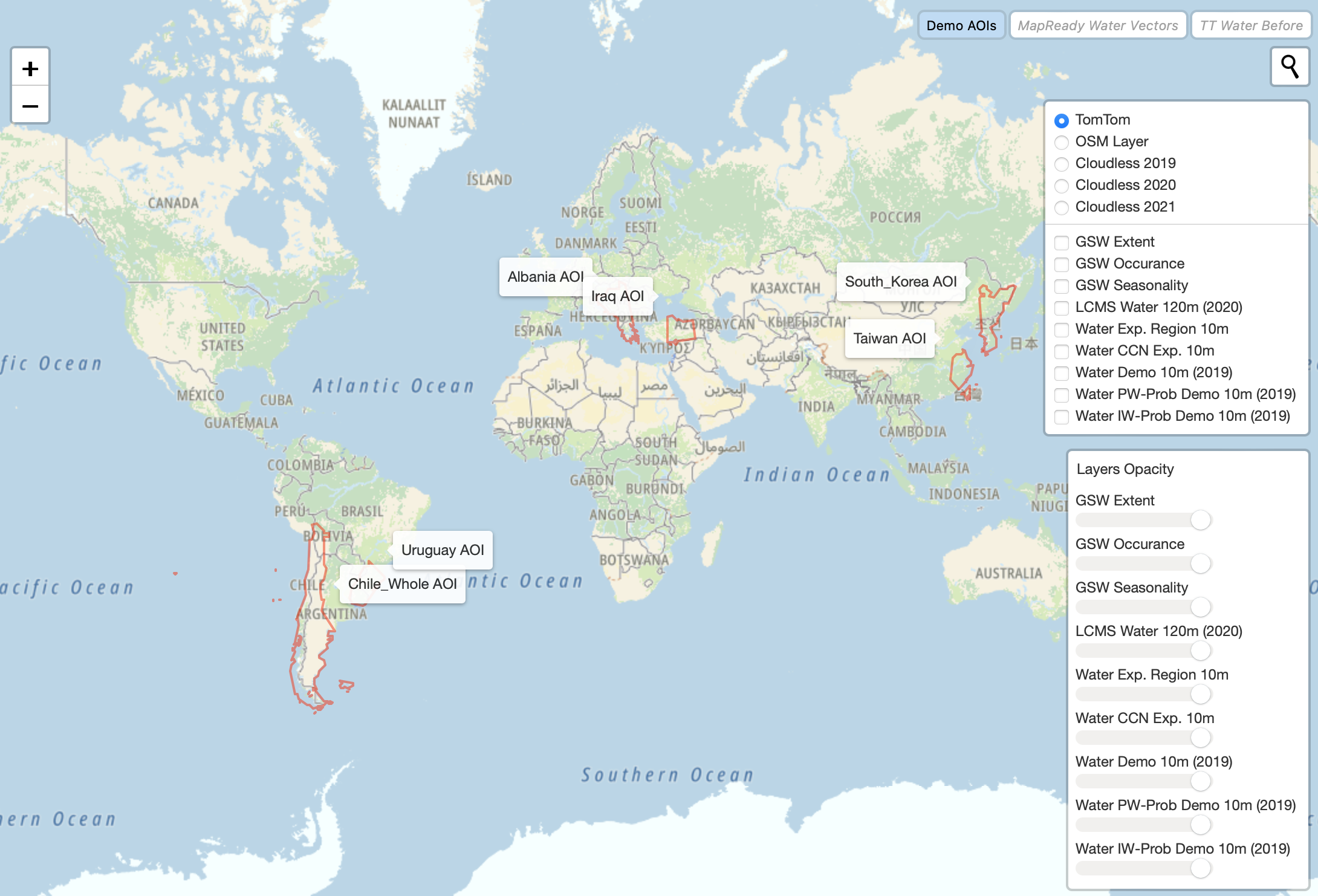 Map making web application